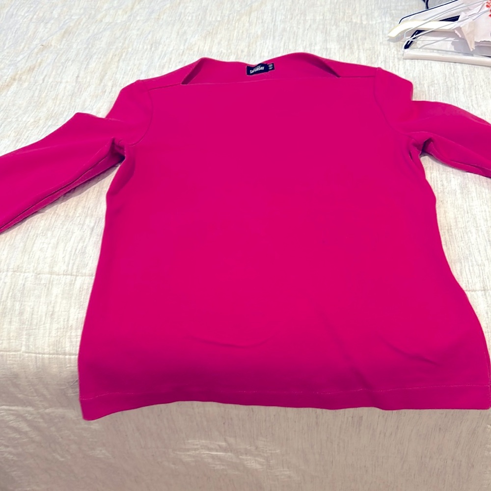 Kate Spade three-quarter sleeve top